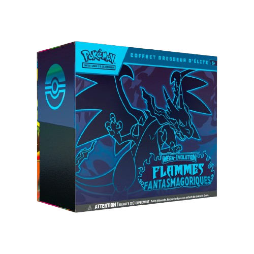 Coffret Dresseur d’Élite Pokémon – Flammes Fantasmagoriques ME2